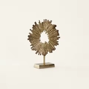 Colección Premium de Esculturas Metálicas, Estatua Decorativa de Lujo para Sala de Estar, Oficina, Hotel, Jardín, Decoración de Interiores - Product Image 1