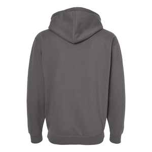 Men's Charcoal Grey Zip-Up <b>Hoodie</b> Cotton <b>Fleece</b> Solid Front Blank Custom Streetwear Kangaroo Pocket Casual <b>Oversized</b> <b>Hoodie</b> - Product Image 6