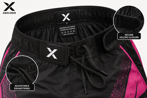 Ropa Deportiva para Mujer X Sports City, MMA y Boxeo, Transpirable, Tejida, con Cordón en la Cintura, Corte Regular, OEM, Poliéster/Spandex - Product Image 5