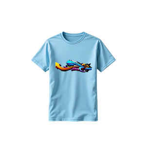 T-shirts pour hommes en polyester avec impression par sublimation intégrale DTG, impression numérique, t-shirt 3D, t-shirt personnalisé par sublimation pour unisexe - Product Image 1