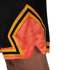 Pantalones Cortos Casuales de Lona para Hombre, Estilo Urbano, 100% Poliéster, Diseño Sólido, Cintura con Cordón Ajustable, Transpirables, de Secado Rápido y Antiarrugas - Product Image 5