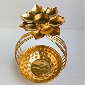 Portavelas de Aluminio Hecho a Mano, Moderno, Duradero, Portátil, Elegante y con Estilo, Decoración para el Hogar, Navidad, Dormitorio, Bodas y Fiestas - Product Image 3