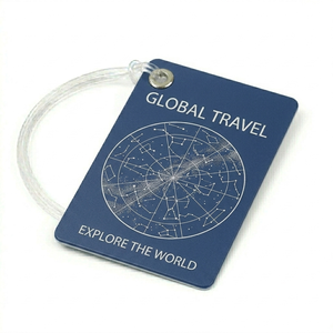 Etiquetas de PVC para Maletas con Logotipo Personalizado, Identificadores de Bolsas de Goma Suave, Accesorios de Viaje, Productos Promocionales - Product Image 1