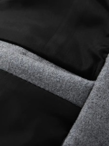 Chaqueta Varsity de Béisbol para Hombre al por Mayor, sin Marca, Chaqueta Bomber de Forro Polar Personalizada OEM - Product Image 3