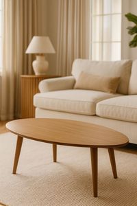 Modern Design Living Room <b>Small</b> Round Wooden Coffee Tea <b>Table</b> Home <b>Storage</b> Organization Top Quality - Product Image 6
