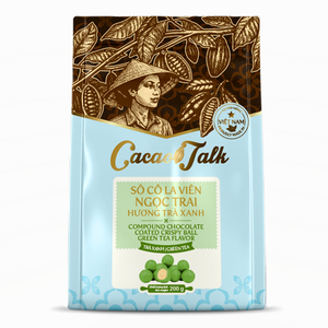 Factory OEM/ODM Wholesale High Quality Green Tea Compound <b>Chocolate</b> Crispy Balls Cocoa Bakery Decorating Cakes HALAL Hot Selling - Product Image 1