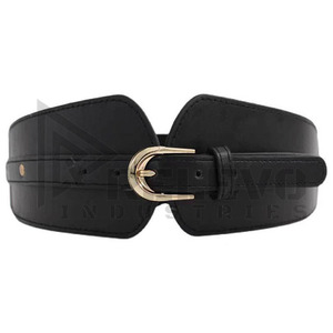 Ceinture décontractée en cuir de vachette de haute qualité avec boucle ardillon en alliage, design solide, ceintures de mode pour femmes, sangle de taille ajustable - Product Image 6