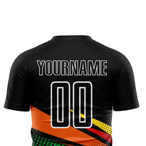 Diseño personalizado y logotipo impreso en uniformes deportivos de fútbol, nuevo modelo, último diseño de camiseta de fútbol para venta en línea. - Product Image 6
