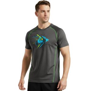 Camisetas de Corte Holgado para Hombre, Cuello Redondo, Tela Suave y Ligera, Ajuste Cómodo, Ideal para Uso Diario, Estilo Urbano, Fabricación OEM al por Mayor - Product Image 3