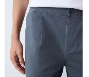 กางเกงชิโนผู้ชายผ้าคอตตอนทวิล ป้องกันขนร่วง ป้องกันรอยยับ ผ้าฝ้ายออร์แกนิค ทรงตรง น้ำหนักเบา ทรงกลางสมัยใหม่ ขายส่ง - Product Image 3