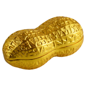 Cuencos metálicos más vendidos con acabado chapado en oro, diseño de cuenco para cacahuetes, para fiestas festivas, regalos de boda, cuencos decorativos de metal. - Product Image 3