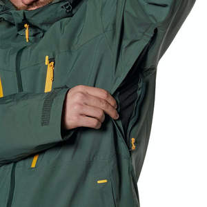 Combinaison de ski imperméable 10 000 mm grande taille, veste de snowboard à capuche avec fermeture éclair frontale, coupe-vent et anti-humidité - Product Image 3