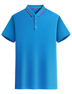 Camisetas Polo de Verano Unisex con Logotipo Personalizado Bordado e Impreso, Camisetas Culturales de Tela de Seda con Diseño Impreso Personalizado, Manga Corta - Product Image 3