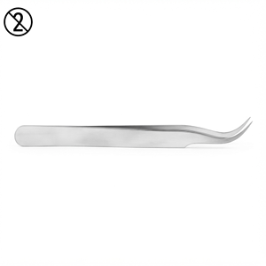 Pinzas de Joyero de Alta Calidad # Pinzas Quirúrgicas Oftálmicas Curvas de 7 Pulgadas, Instrumento de Punta Fina de Acero Inoxidable para Microcirugía - Product Image 6