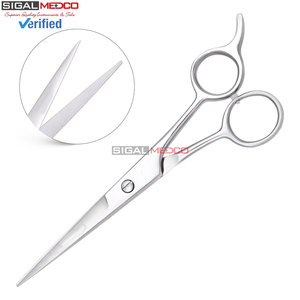 Hair Scissors Professional Ultra Sharp <b>Razor</b> Edge Stainless Steel Hair Cutting Scissors Ergonomic Design Salon Quality - Product Image 6