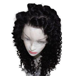 Pelucas de encaje frontal natural de la mejor calidad, cabello humano, encaje frontal cosido a mano con estilo de ondas profundas, pelucas con encaje frontal completo. - Product Image 2