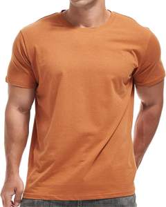 Camiseta Unisex Vintage Lisa, 100% Algodón, Tejido de Punto, 180g, Diseño en Blanco, Logotipo Personalizado, Manga Corta, Corte Regular, Cuello Redondo - Product Image 1