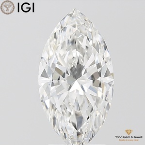 เพชรทรงมาร์คีส์ 3.00 กะรัต สี F ความสะอาด VVS1 เพชร CVD ที่เพาะเลี้ยงในห้องปฏิบัติการ พร้อมใบรับรอง IGI เหมาะสำหรับแหวนแบบโซลิแทร์ - Product Image 1