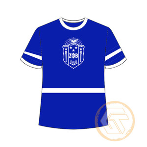 Camiseta de Jersey de Algodón y Poliéster Transpirable de Alta Calidad con Logotipo Personalizado al por Mayor de Zeta Phi Beta, Ropa de Sororidad para Mujer - Product Image 2