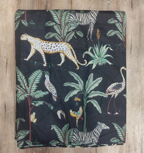 Animal Print Cotton <b>Fabric</b> 58/60 Inch Width <b>Medium</b> Weight Factory Supply Cotton Canvas <b>Fabric</b> Wholesale Home - Product Image 1