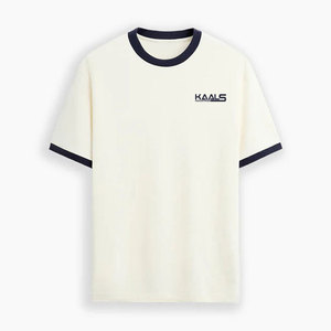 T-shirt uni à col rond de style nouveau, fabriqué en 100% coton pour un usage quotidien confortable, vêtements décontractés, léger, séchage rapide, respirant - Product Image 1