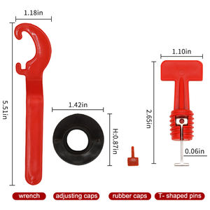Ajusteur <span class=keywords><strong>de</strong></span> <span class=keywords><strong>carrelage</strong></span> en plastique T-pin équipement d'origine cales pour carreaux à épingles Installation <span class=keywords><strong>de</strong></span> <span class=keywords><strong>carrelage</strong></span> mural joint <span class=keywords><strong>de</strong></span> sol - Product Image 2