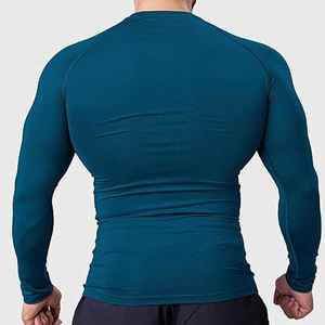Camiseta de Compresión para Hombre, Top Deportivo con Soporte Muscular para Entrenamiento en Gimnasio, Ejercicio, Running, Fitness y Rutinas Diarias - Product Image 6