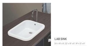 อ่างล้างมือสำหรับห้องน้ำ โรงแรม และโรงพยาบาล เป็นมิตรกับสิ่งแวดล้อม ทำความสะอาดง่าย - Product Image 3