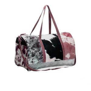 Bolsa de Viaje de Golf de Cuero 2026, Nueva, Premium, Impermeable, Resistente, con Rayas y Estampado Animal, Color Personalizable - Product Image 1