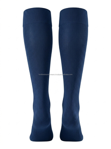 Chaussettes de compression montantes pour femmes, violettes, classe 1, respirantes, séchage rapide, en Spandex/Nylon/Coton, avec bordure tricotée unie, usage quotidien standard - Product Image 6