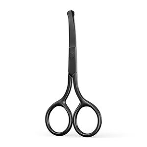 Tijeras Profesionales para Recortar el Vello de la Nariz, Herramienta de Aseo Facial de Acero Inoxidable, Tijeras de Alta Precisión para el Cuidado de la Belleza para Hombres - Product Image 1