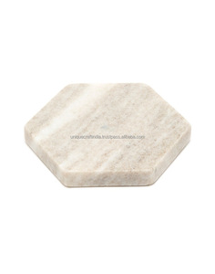 Latest Design Handcrafted Marble <b>Drink</b> <b>Coasters</b> Smooth Finishing Kitchen Interior Unique Craft India Tea Coffee Set Holder Gift - Product Image 5