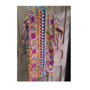 เสื้อแจ็คเก็ตผ้าปะติดปักมือสไตล์บันจารา วินเทจ ลายชนเผ่า โบโฮ สำหรับผู้หญิง แฟชั่นดีไซเนอร์ - Product Image 6