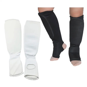Wholesale Different Colors Shin Guard Shin Pad <b>Socks</b> Leg, Wide Calf Compression <b>Socks</b>, Calf Premium Leather Boxing Shin Guards - Product Image 4