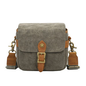 Sac à appareil photo en cuir vintage de haute qualité, sac de voyage professionnel pour appareil photo reflex numérique, sac à bandoulière pour photographie LCCB-0022 - Product Image 2