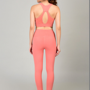 Ensemble de sport pour femme : soutien-gorge de sport de haute qualité, leggings taille haute, vêtements d'entraînement à manches longues, tenue de sport pour la gym, vêtements de fitness, ensemble de yoga - Product Image 3