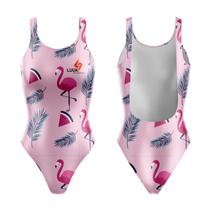 Maillot de bain une pièce personnalisé pour femme, séchage rapide, extensible, protection UV, vêtements de plage, fabricant OEM ODM en gros - Product Image 3