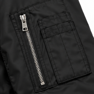 Chaqueta Bomber para Uso Diario, Marca Privada, Fabricación al por Mayor, Estilo Cortavientos, Cierre de Cremallera, Proveedor, Inventario, Revendedores, Adquisición - Product Image 4