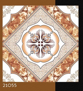 Carreaux de sol au design optimal, taille 400x400mm, série brillante, épaisseur 8mm, modèle 21055, carreaux en céramique - Product Image 3