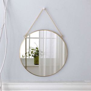 Diamond Shape Hanging Wall <b>Mirror</b> with Metal Border Wall Hanging <b>Mirror</b> | Decorative Customized <b>Mirror</b> With <b>Chain</b> - Product Image 3