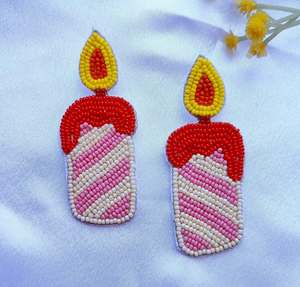 Pendientes colgantes con diseño bordado, pendientes personalizados con múltiples cuentas, joyería festiva para mujer al mejor precio, pendientes con cuentas. - Product Image 6