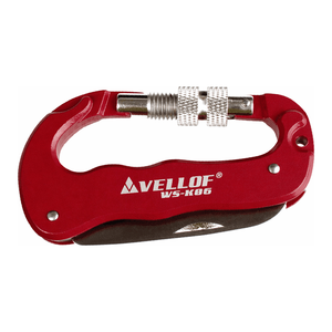 3-Function <b>Lock</b>-Type Carabiner <b>Knife</b> Tool for Laboratory and Outdoor Use - Product Image 1