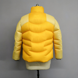 Blouson matelassé coupe-vent à capuche pour homme, léger, résistant à l'eau, tissé, uni, avec fermeture éclair, style streetwear - Product Image 6