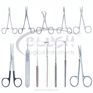 Kit de Instrumentos Quirúrgicos Manuales Reutilizables de Acero Inoxidable para Abdominoplastia y Tummy Tuck, para Cirugía de Contorno Corporal, por Blush Surgical - Product Image 2