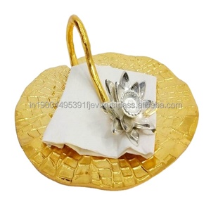 ชามเสิร์ฟอาหารทำจากโลหะด้ามจับกวางออกแบบเป็นเอกลักษณ์ทันสมัยแฟนซี - Product Image 6