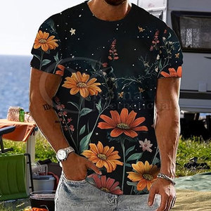 Servicio OEM, Diseña Tu Propio Logotipo, Camisetas Estampadas para Hombre, Camisetas con Estampado Personalizado para Hombre - Product Image 2