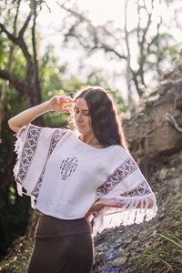Factory Price Womens Boho Hand Block Print Cotton Tunic Nomadic Blouse Ethical <b>Festival</b> Clothing Lightweight <b>Top</b> - Product Image 2