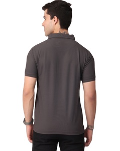 Chemises pour hommes avec logo personnalisé, grande taille, manches courtes, respirantes, imprimées par transfert thermique, polyester/coton, boutonnées devant, décontractées - Product Image 3