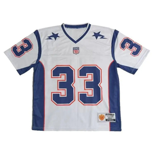 Camiseta de béisbol vintage de malla de secado rápido con estampado, camiseta de baloncesto holgada, camiseta de fútbol para hombre - Product Image 6