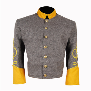 Uniforme Premium de la Guerra Civil |   Chaqueta para recreación histórica |   Fabricante de Uniformes Confederados Personalizados |   OEM/ODM - Product Image 1